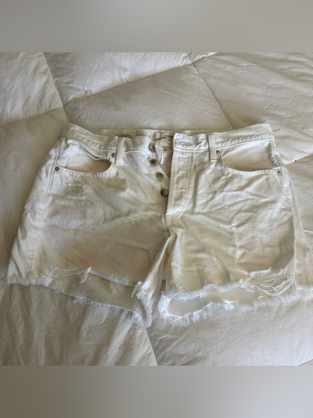 Universal Thread | White Denim | Jean Shorts | Women’s Size 12